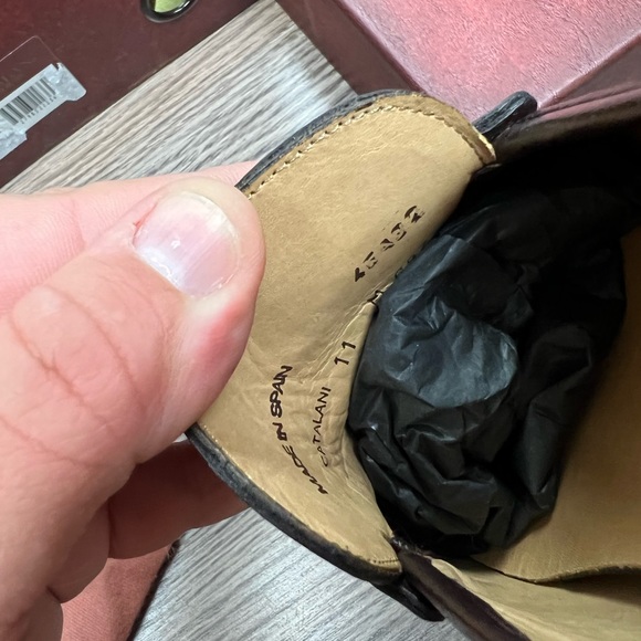 NEW Mezlan Brown Horse Bit Loafers 11 M main image 9